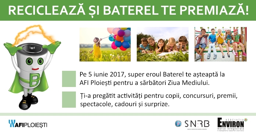 If you recycle, Baterel rewards you!