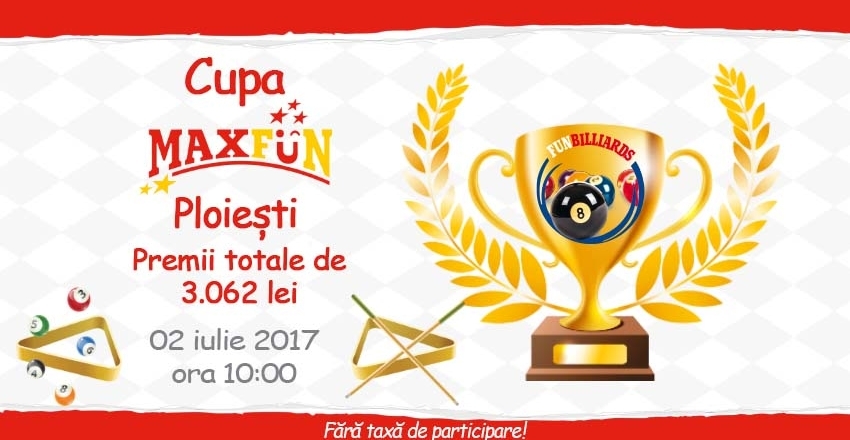 MaxFun AFI Ploiesti pool cup