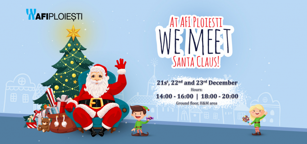 At AFI Ploiesti Santa Claus arrives earlier!