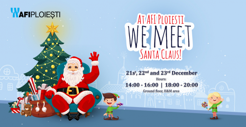 At AFI Ploiesti Santa Claus arrives earlier!