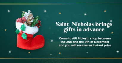 Saint Nicholas brings gifts in advance!
