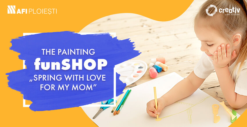 The painting funShop „Spring with love for my mom”