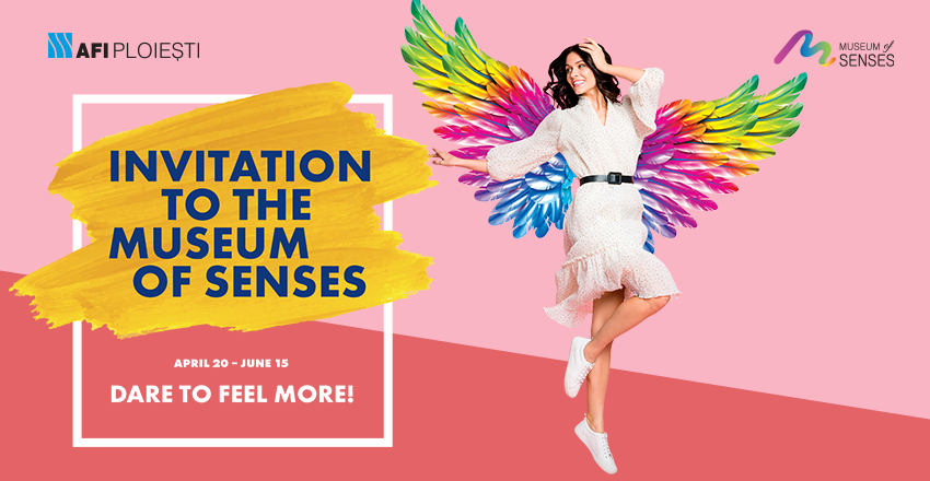 Dare to feel more at Museum of Senses in AFI Ploiești!