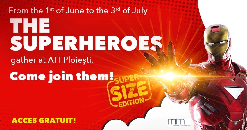 The Superheroes Gather at AFI Ploiesti