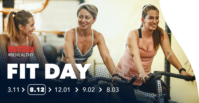 FIT DAY! Free cycling hour from November with World Class
