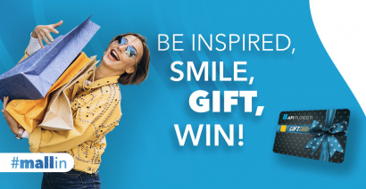 Be inspired, Smile, Gift, Win!