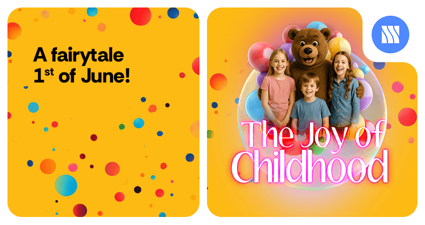 On June 1st, discover the joy of childhood!