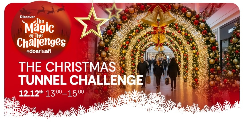THE CHRISTMAS TUNNEL CHALLENGE
