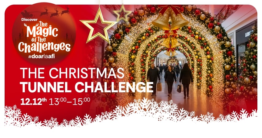 THE CHRISTMAS TUNNEL CHALLENGE
