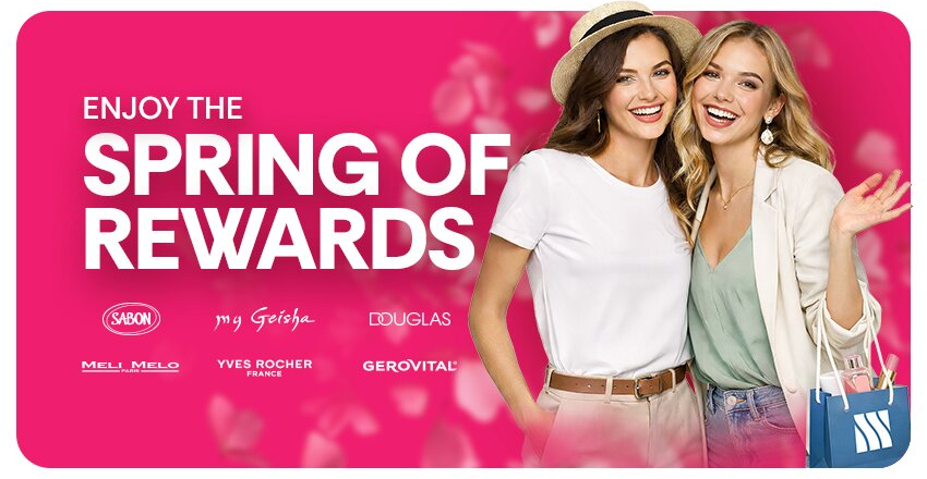 Enjoy the spring of rewards!