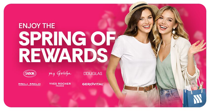 Enjoy the spring of rewards!