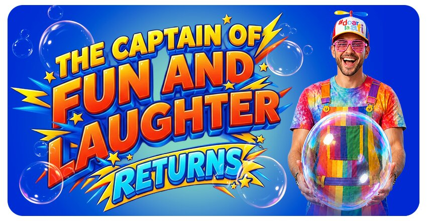 The Captain of Fun returns